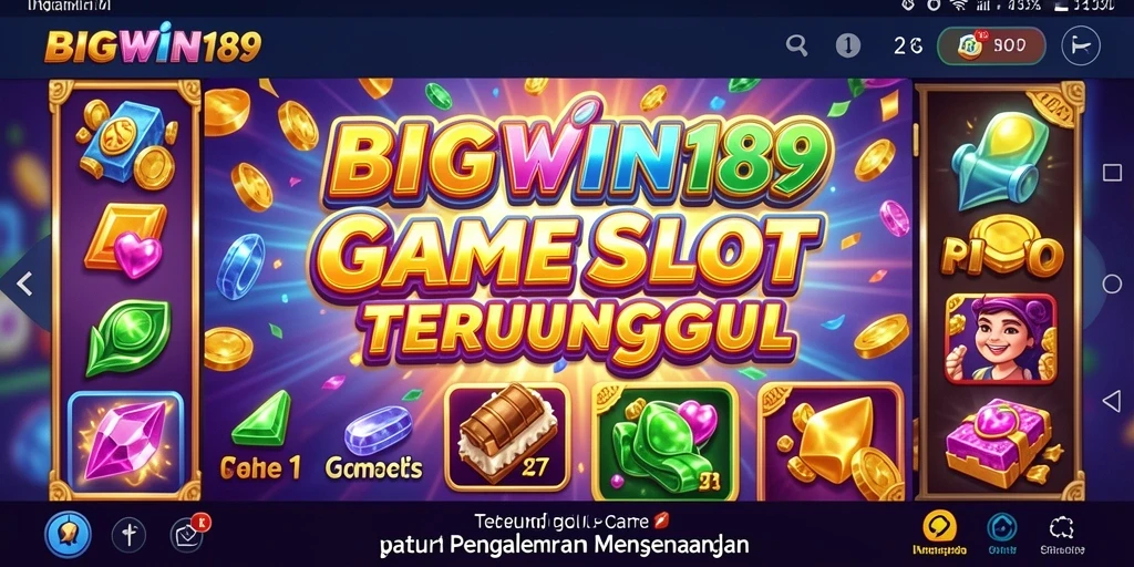 Tampilan menarik dari gameplay Slot di BIGWIN189 dengan fitur bonus.