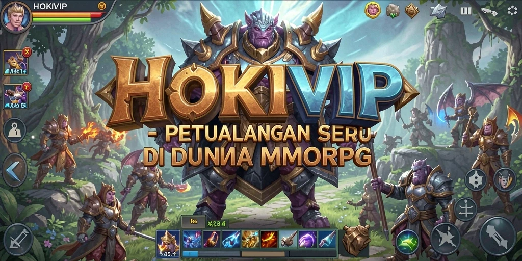 Tampilan gameplay HOKIVIP yang penuh aksi dan petualangan.