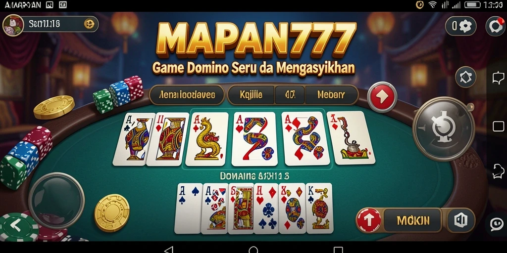 Tampilan gameplay seru MAPAN777 yang penuh strategis.