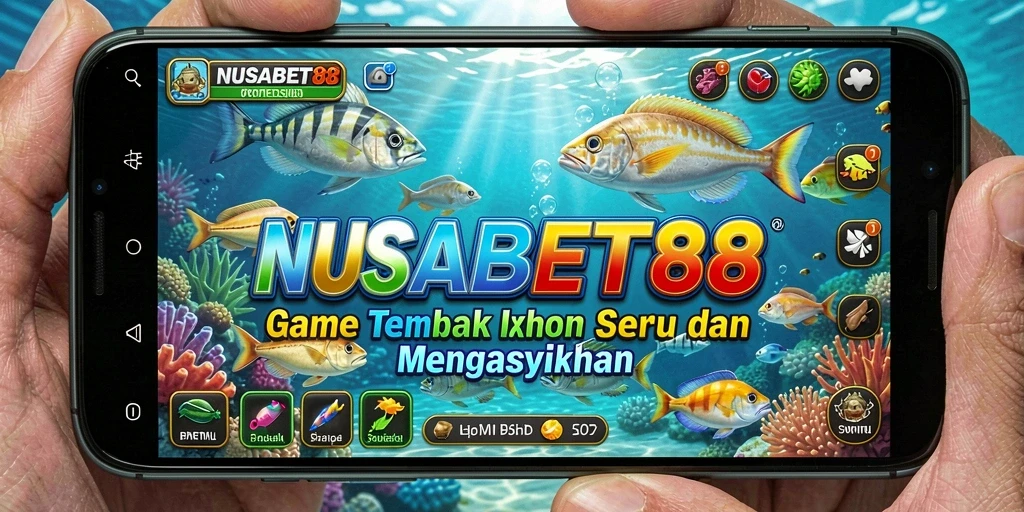 Gameplay seru menembak ikan di NUSABET88.