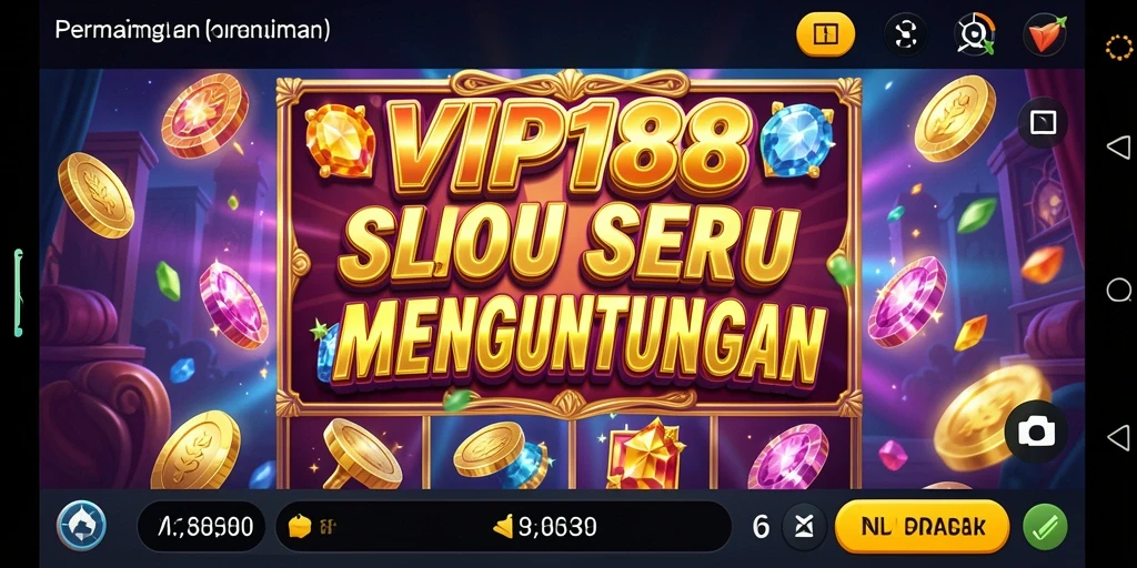 Tampilan gameplay slot yang seru di VIP188.